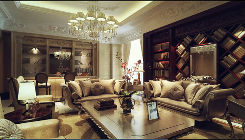 Luxury interior animation