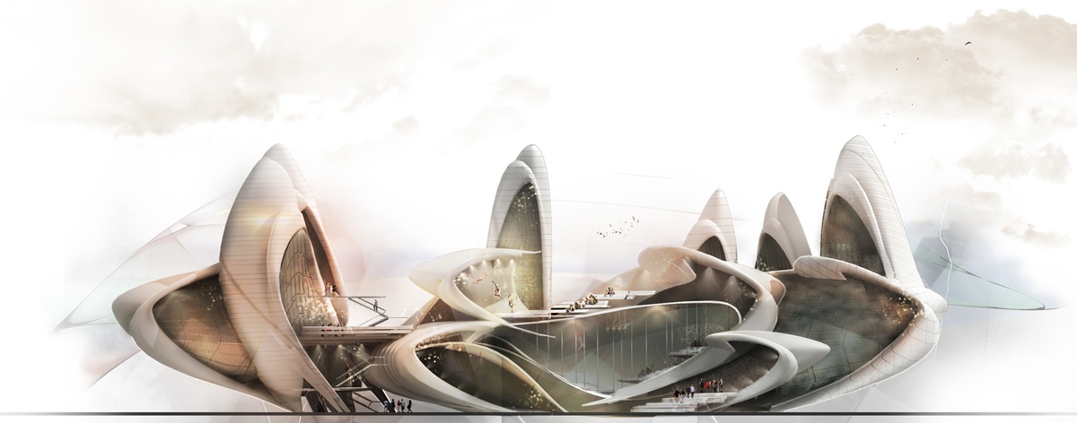 Insect-Wing-Inspired Design Wins Moscow Circus School Competition